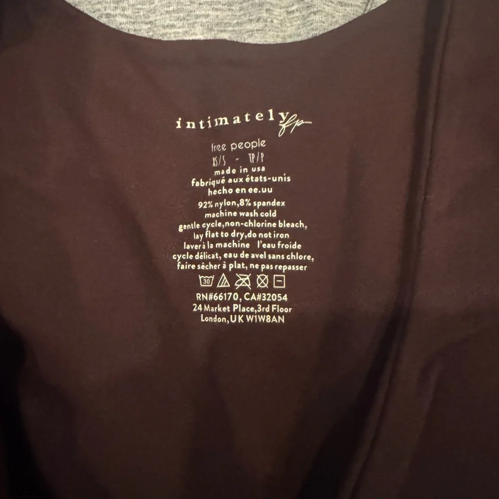 Free People Intimately Tops (Clean Line Muscle Cami) - Picture 2 of 3